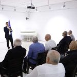 გიორგი ჯინჭარაძე აფხაზეთიდან დევნილ ვეტერანებს შეხვდა