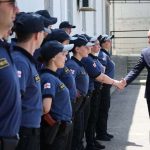 გეკა გელაძე შინაგან საქმეთა სამინისტროს აკადემიას ეწვია, საბაზისო მომზადების პროგრამის კურსდამთავრებულებს შეხვდა და ინფრასტრუქტურა დაათვალიერა